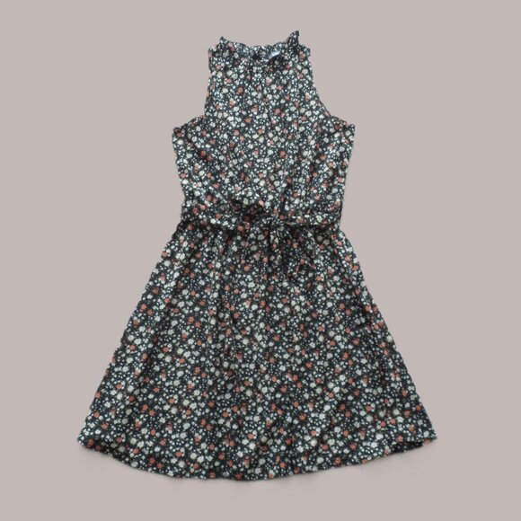 BTFBM Dresses & Skirts - BTFBM Women's Black Floral Halter Mini Dress Size M